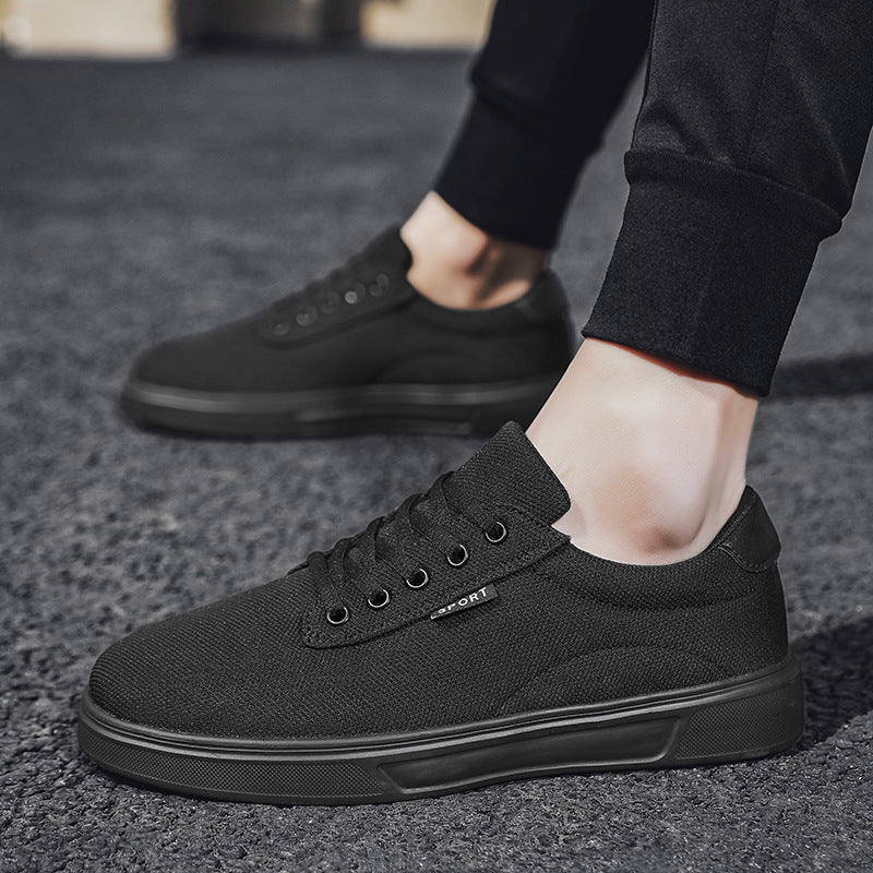 Mens casual canvas sneakers