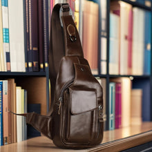 Mens Leather Crossbody Bag