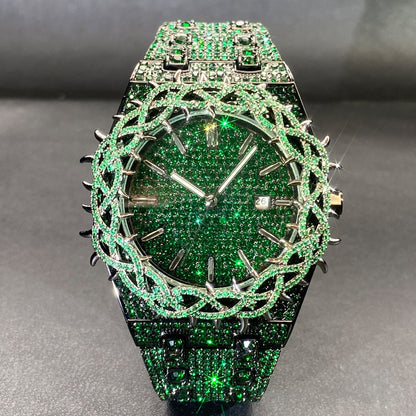 Mens iced out watch