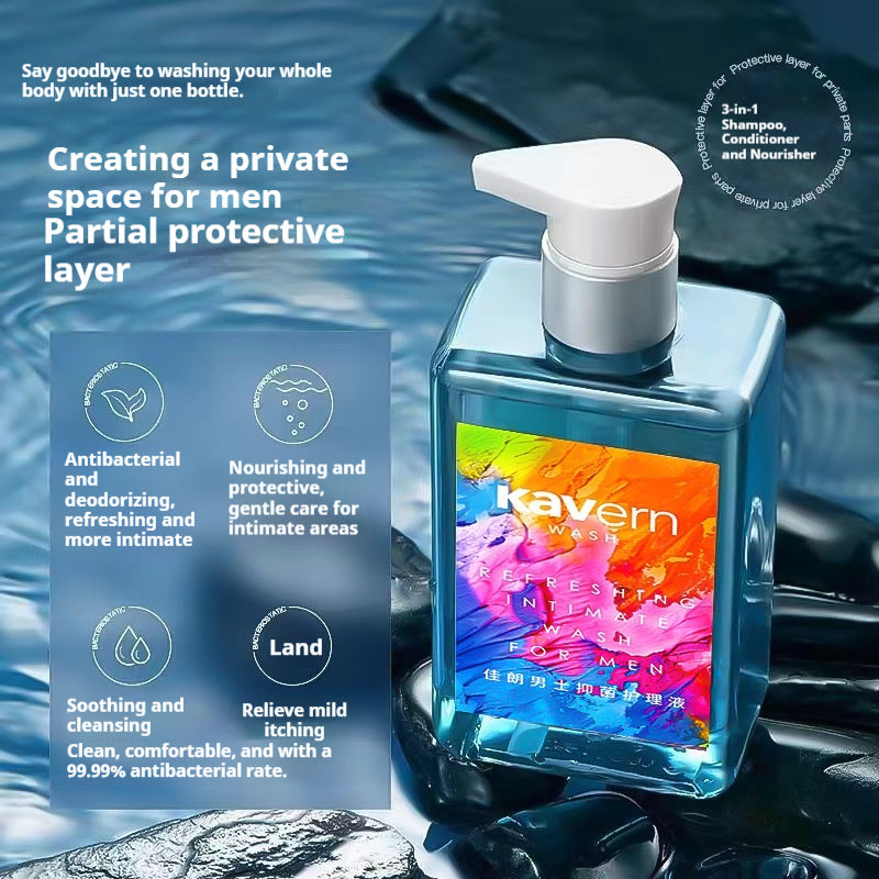 Mens intimate wash bottle
