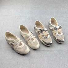 Mesh Mary Jane Flats