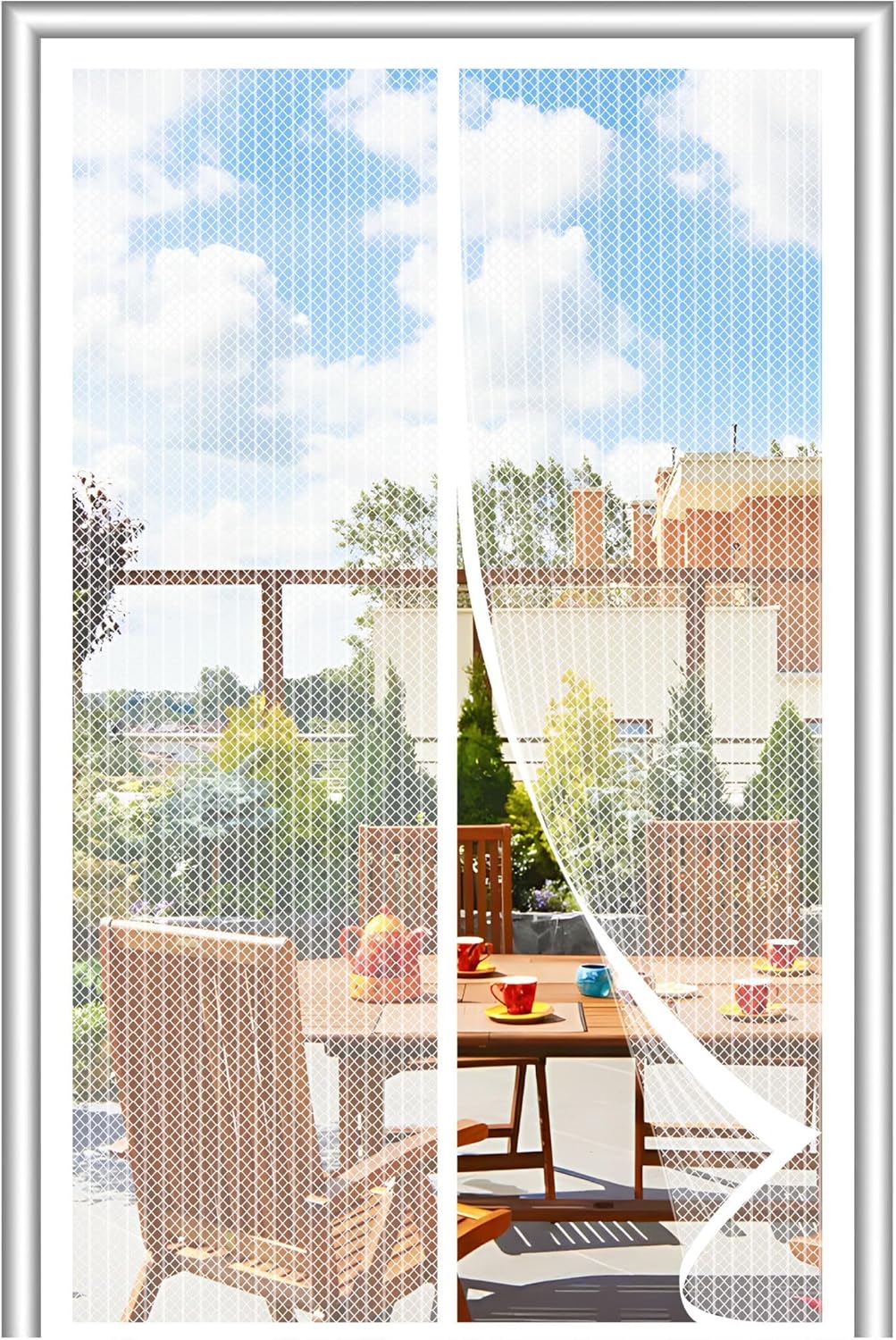 Mesh Screen with Magnetic Closure