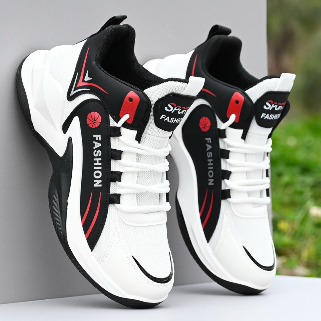 Mesh athletic sneakers