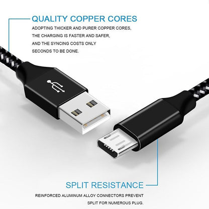 Braided Micro USB Cable