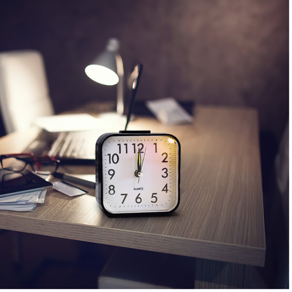 Mini Silent Alarm Clock