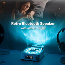 Mini retro bluetooth speaker portable wireless music player

