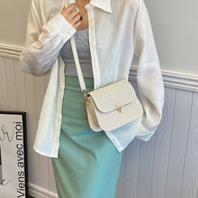 Straw Crossbody Shoulder Bag