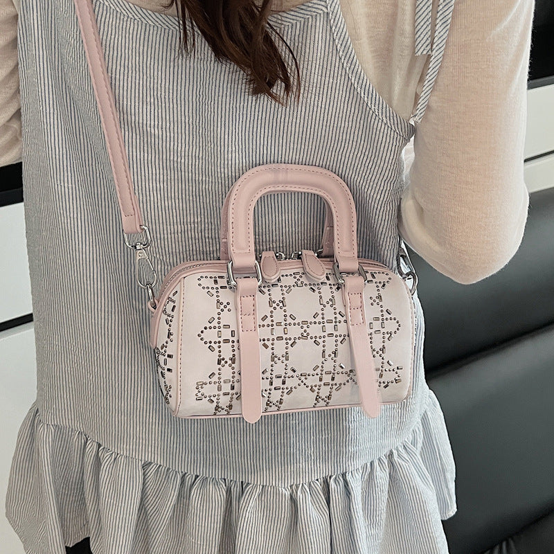 Korean cylindrical tote bag