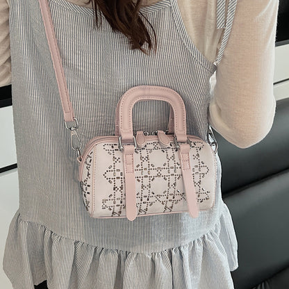 Korean cylindrical tote bag