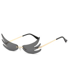 Flame reflective sunglasses men
