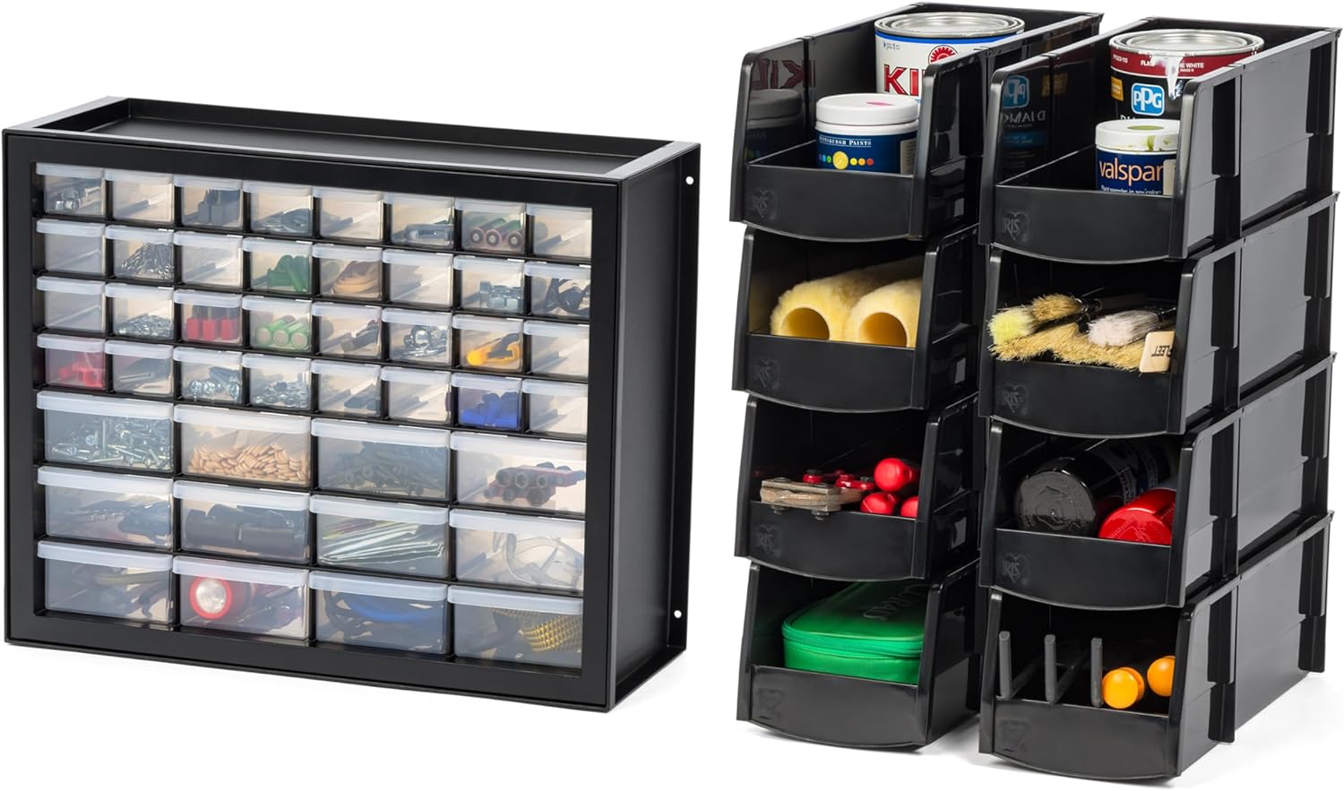 Multi-Compartment Screw Organizer