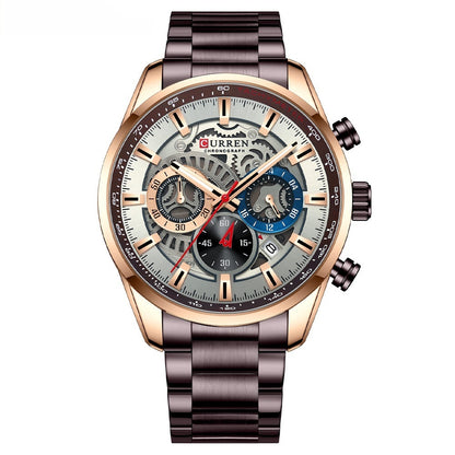 Six Hand Quartz Watch