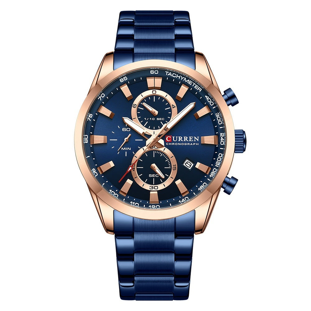 Mens Calendar Watch