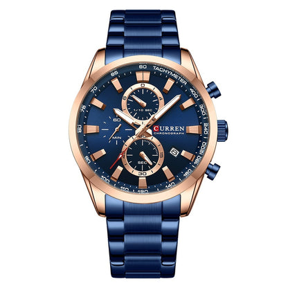 Mens Calendar Watch