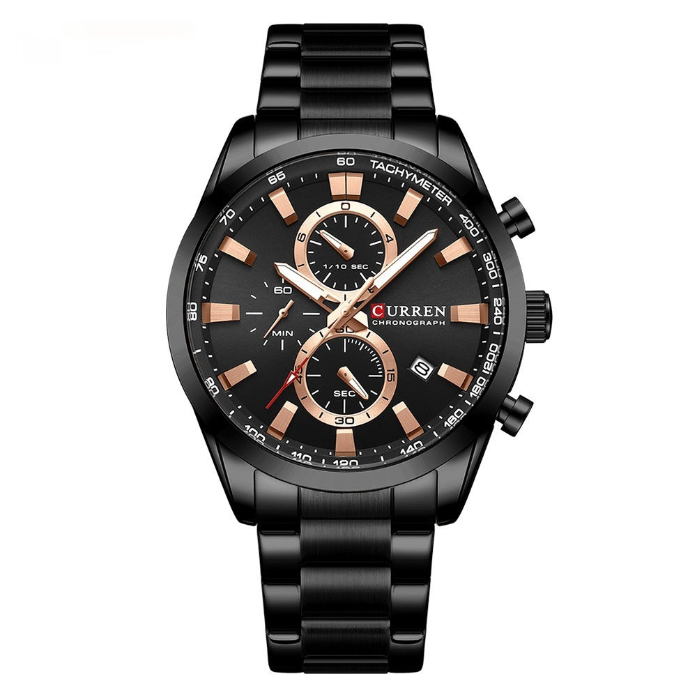 Mens Calendar Watch