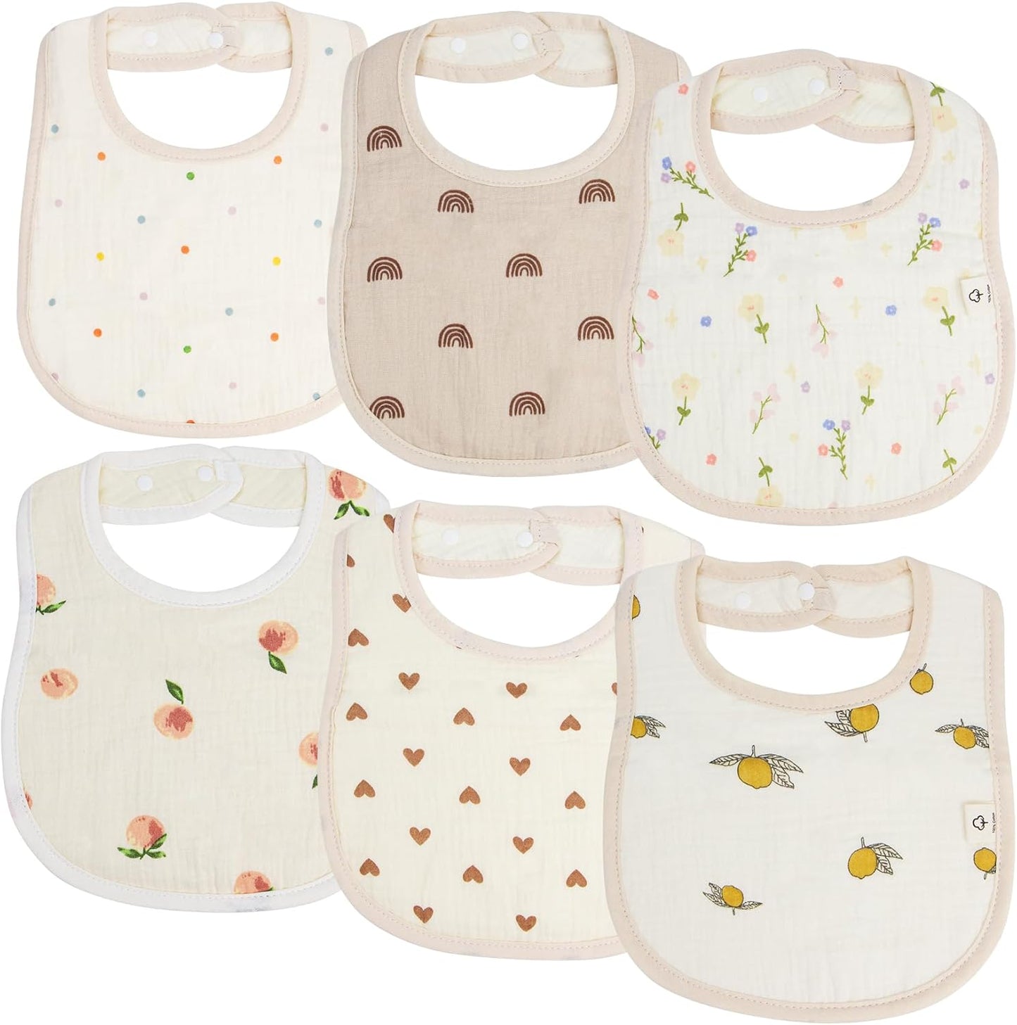 Muslin Baby Bibs