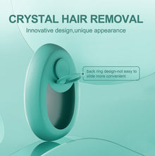Crystal hair removal tool