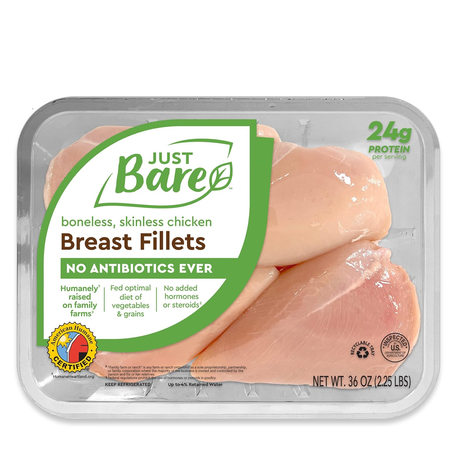Natural Fresh Chicken Breast Fillets