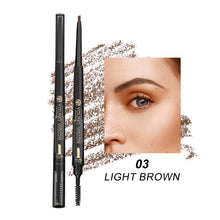 Natural brow makeup