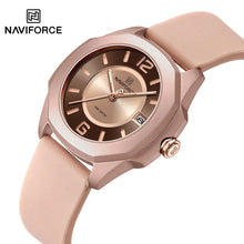Naviforce women's quartz watch with stylish analog display and durable design