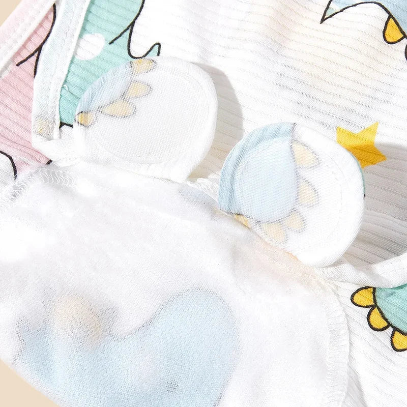 Newborn Cotton Baby Swaddle Wrap Adjustable Sleepsack Hat Set