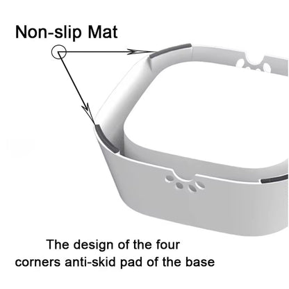 No spill pet water bowl for dogs and cats with anti-splash design