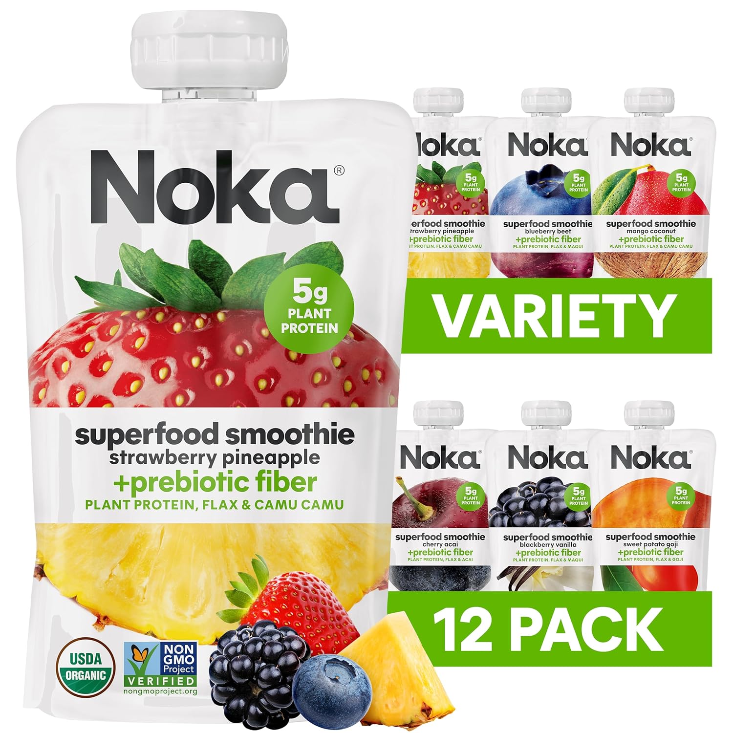Noka Superfood Smoothie Pouches