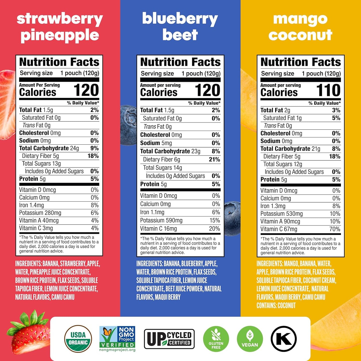 Noka Superfood Smoothie Pouches