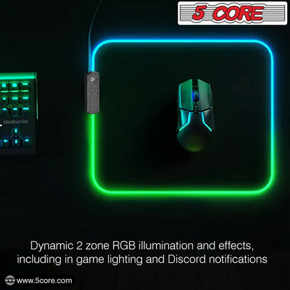 RGB gaming mouse pad