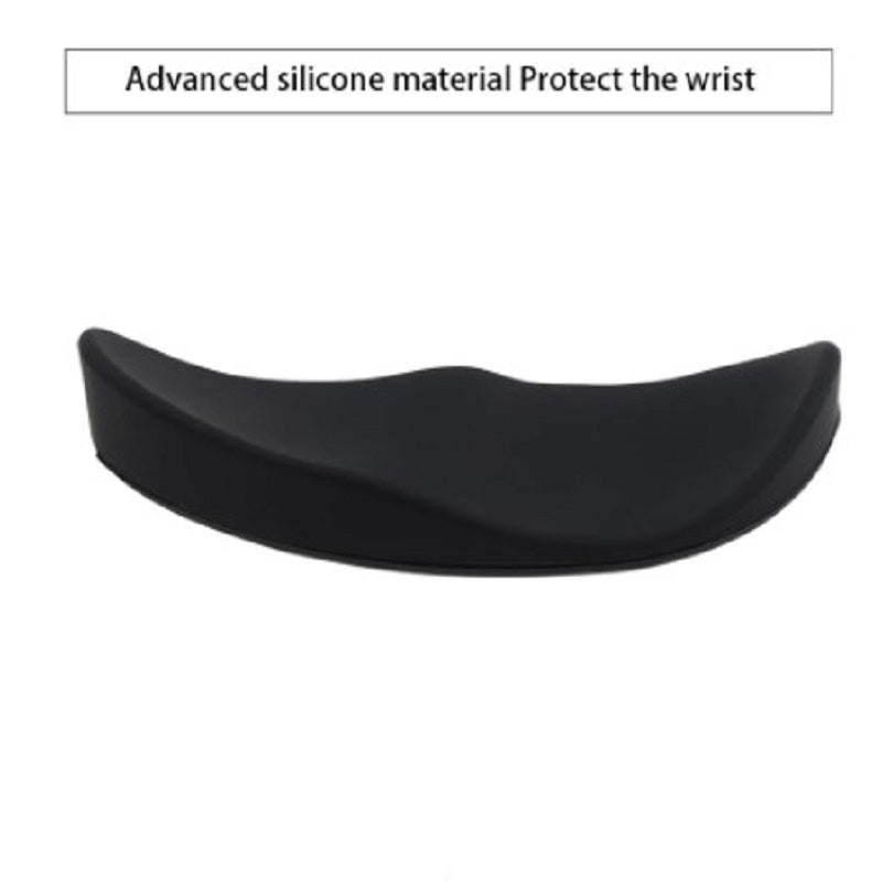 Silicone mouse wrist rest