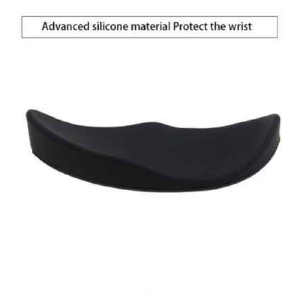 Silicone mouse wrist rest
