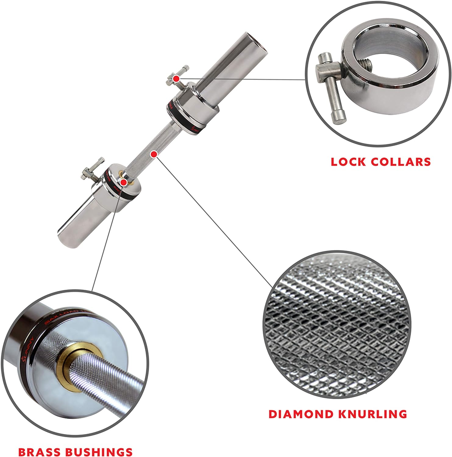 Olympic Barbell Dumbbell Handle