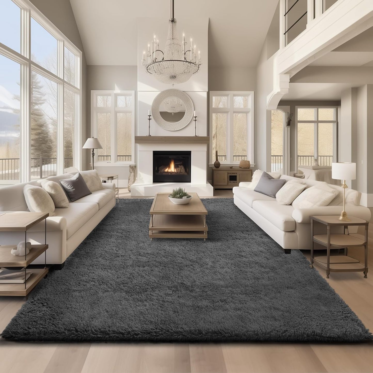 Ophanie Area Rugs for Bedroom Living Room