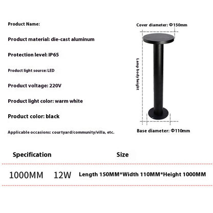 Outdoor Lawn Lamp Floor for Garden Lights