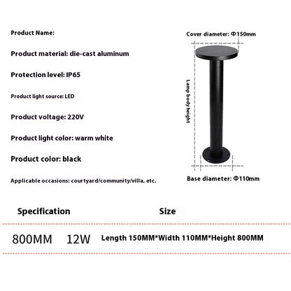 Outdoor Lawn Lamp Floor for Garden Lights