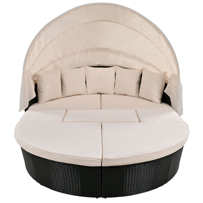 Outdoor Rattan Daybed 