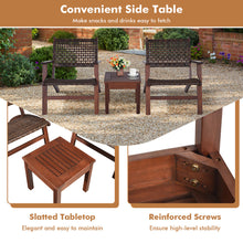 Outdoor rattan furniture set
