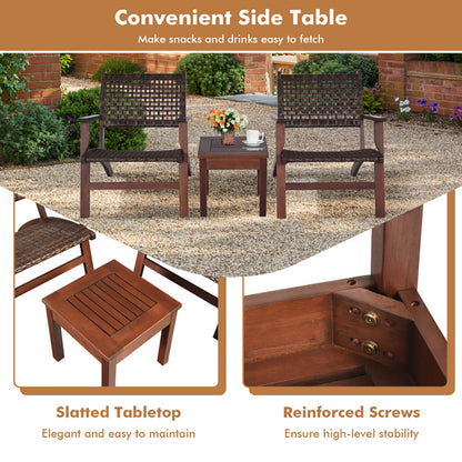 Outdoor rattan furniture set

