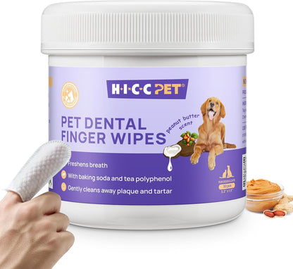 PET Teeth Cleaning Wipes for Dogs & Cats