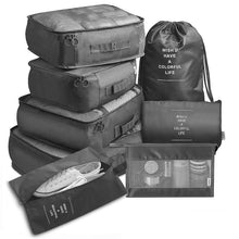 8-Piece Travel Organizer Set 