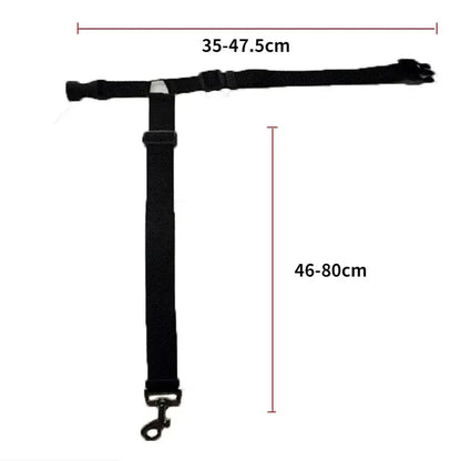 Pawtastic Headrest Safety Belt for Dogs – Adjustable and Pet-Friendly