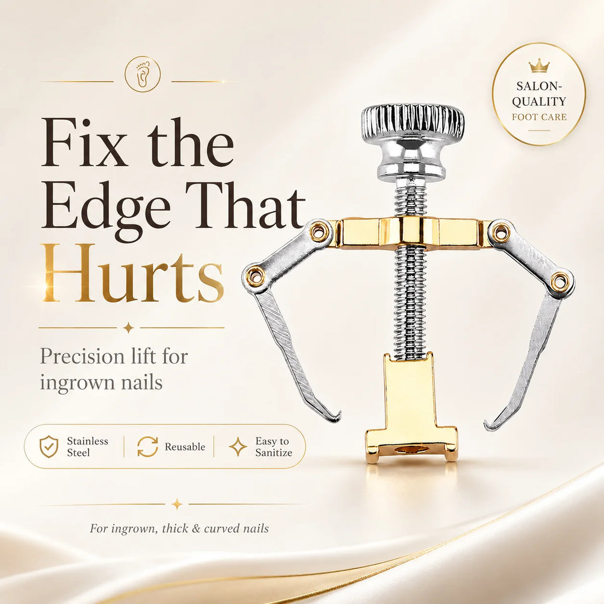 Pedicure Pro Ingrown Nail Corrector 