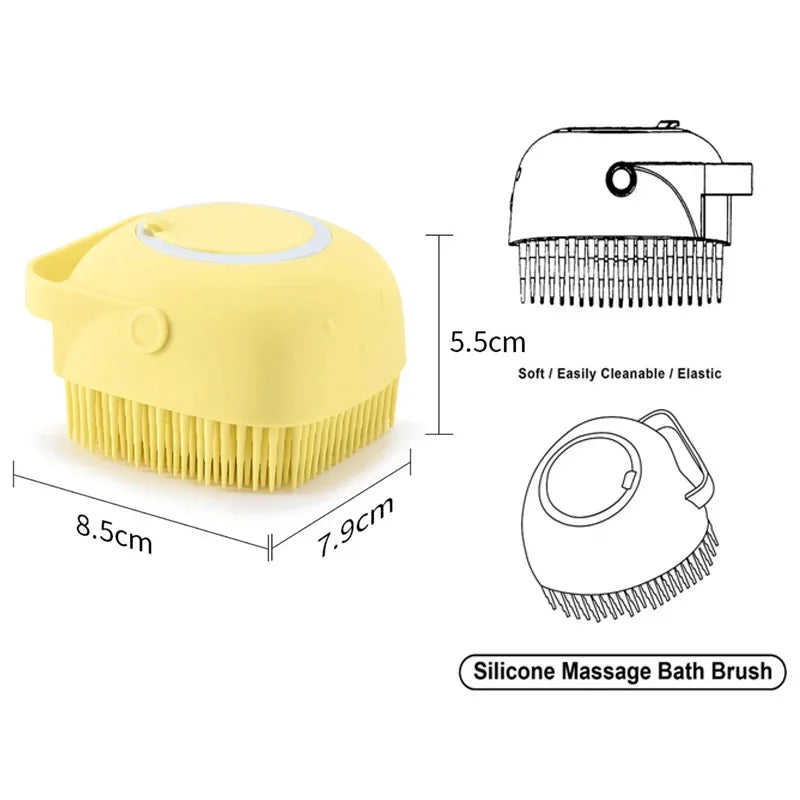 Pet Bath Brush