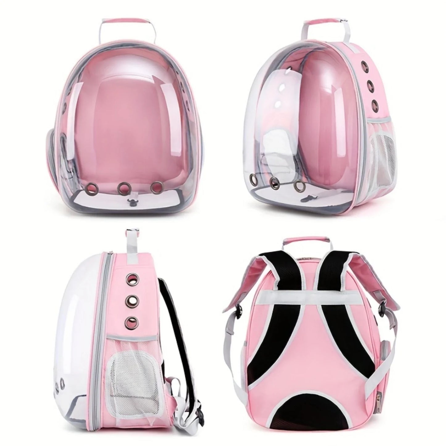Pet Space Capsule Backpack Carrier – Bubble Style Travel Bag for Cats and Dogs