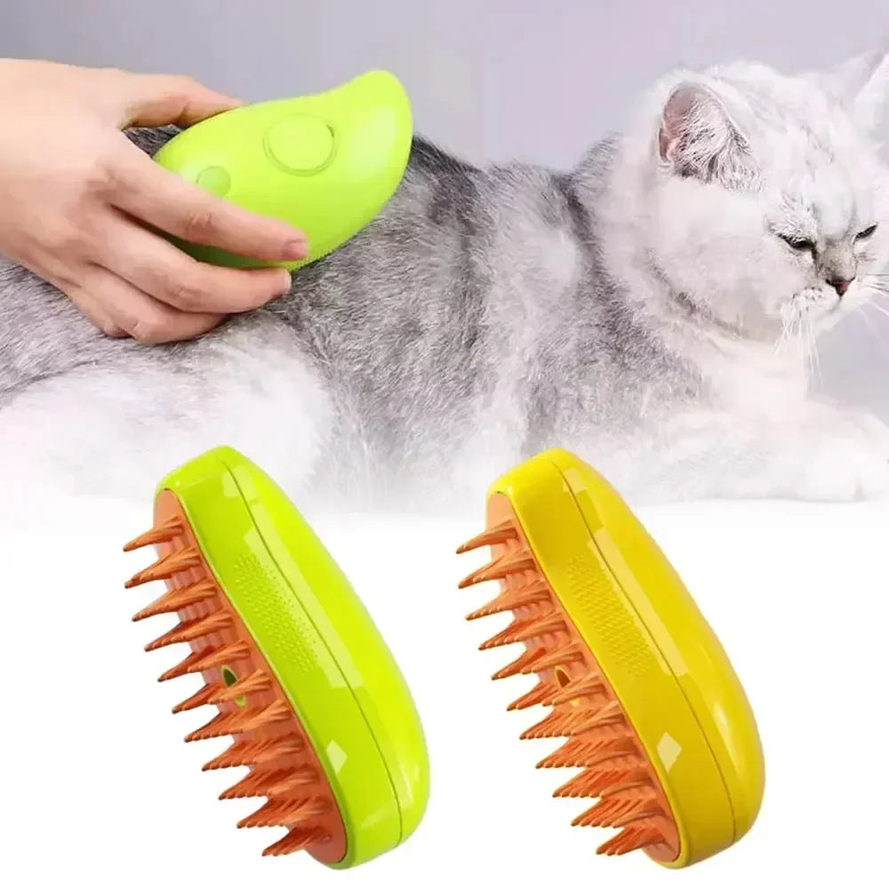 Pet grooming comb for effective hair removal and deshedding
