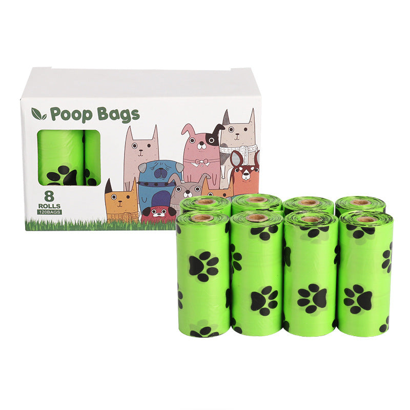 Portable poop bags