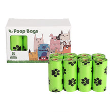 Portable poop bags