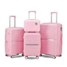 Pink Travel Luggage Set