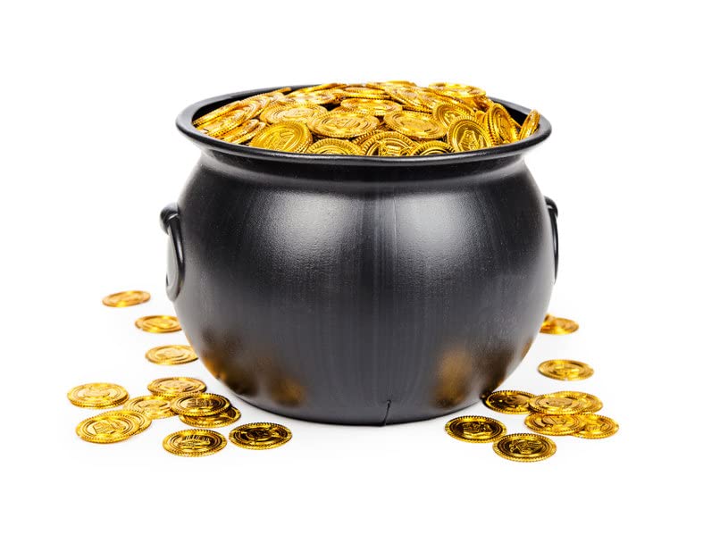 Plastic Doubloon Gold Coins