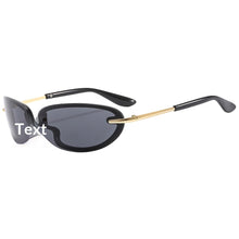 Fashion oval sports sunglasses
